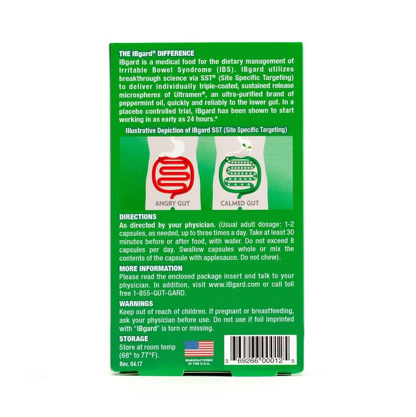IBgard Irritable Bowel Syndrome, Capsules - 12 count