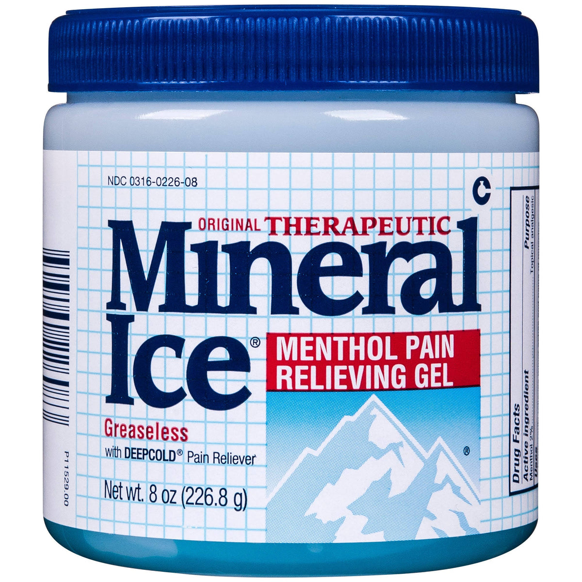 Mineral Ice Pain Relieving Gel - 8 oz