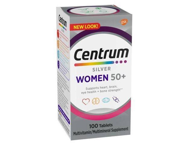 Centrum Silver Women 50+ Multivitamin Multimineral Supplement Tablets