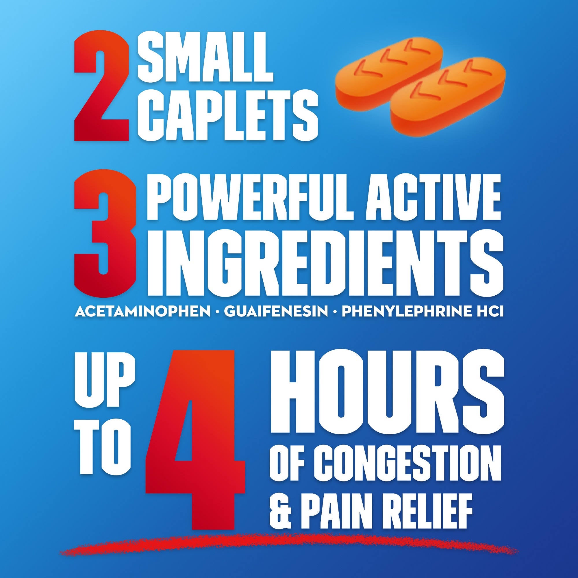 Mucinex Sinus-Max Severe Congestion Relief Caplets - 20 Ct