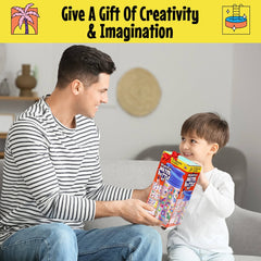 5-Minute Crafts - Kids Boy Bottle with Stickers Kit As Seen On Social Media