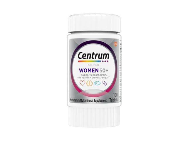 Centrum Silver Women 50+ Multivitamin Multimineral Supplement Tablets