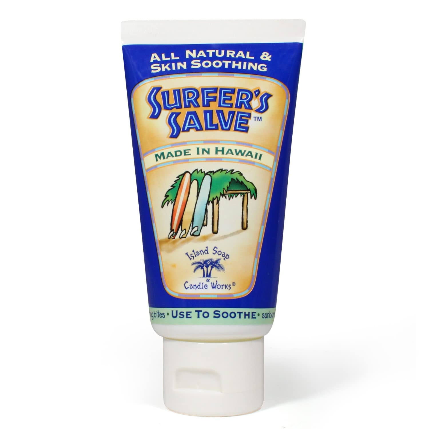 Island Soap & Candle Works Surfer's Salve - Tube 3 oz