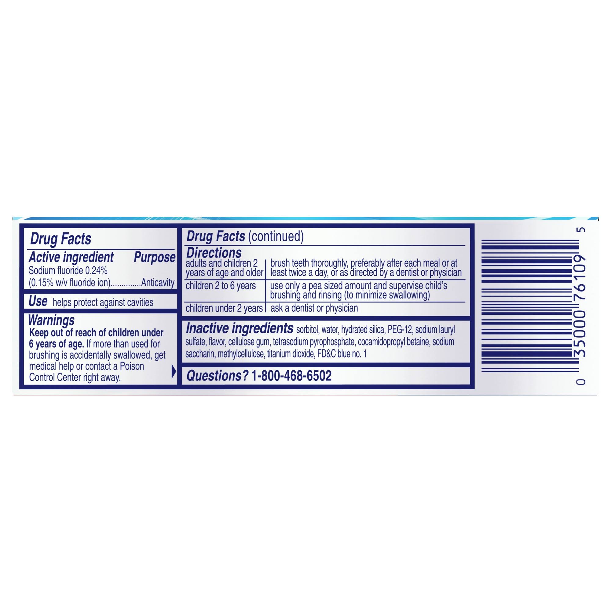 Colgate Max Fresh Toothpaste with Mini Breath Strips Cool Mint 1 oz