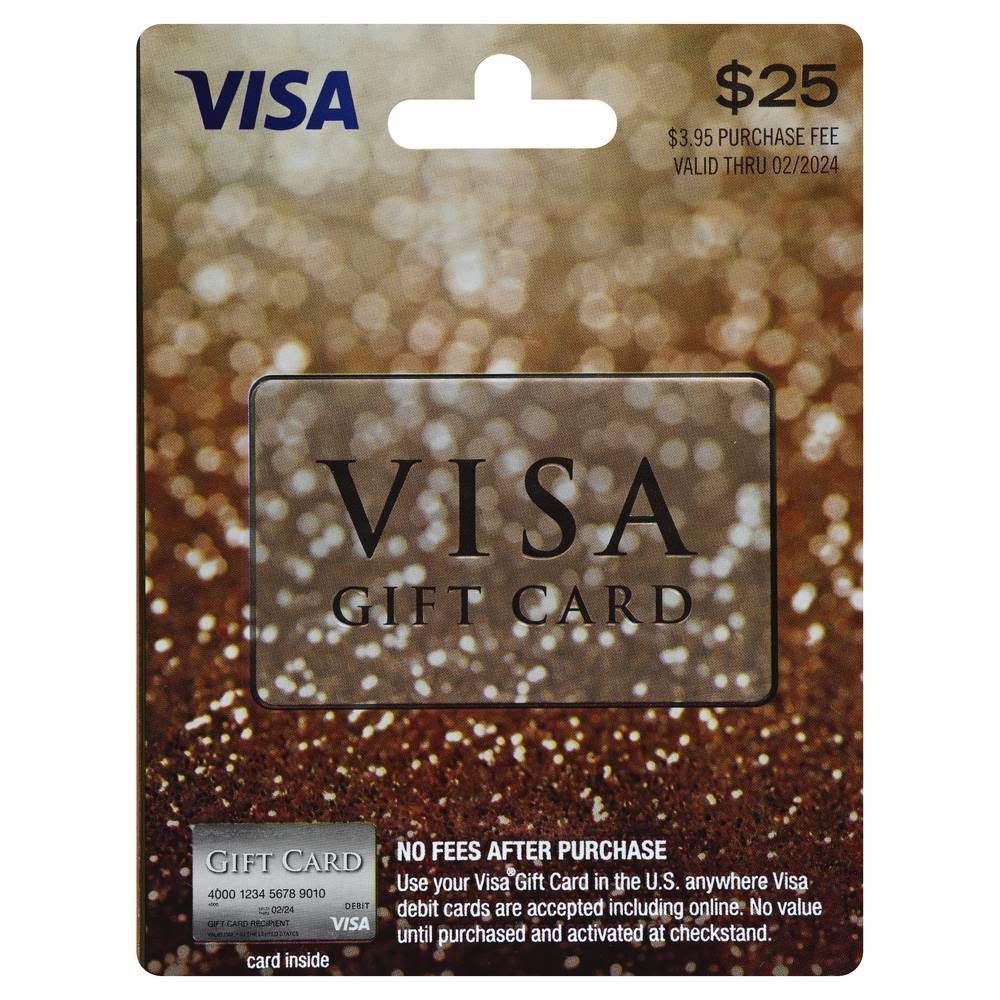 Visa Gift Card, 1 Each