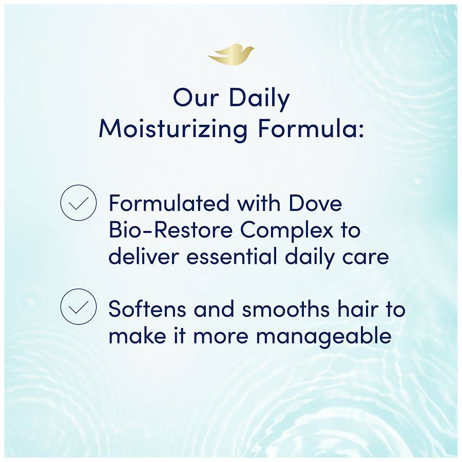 Dove Daily Moisture Shampoo, 12 fl oz