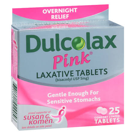 Dulcolax Pink Laxative Tablets