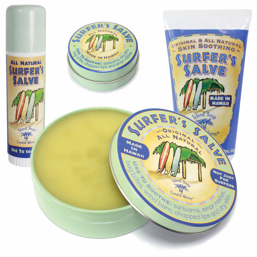 Island Soap & Candle Works Surfer's Salve - Tube 3 oz