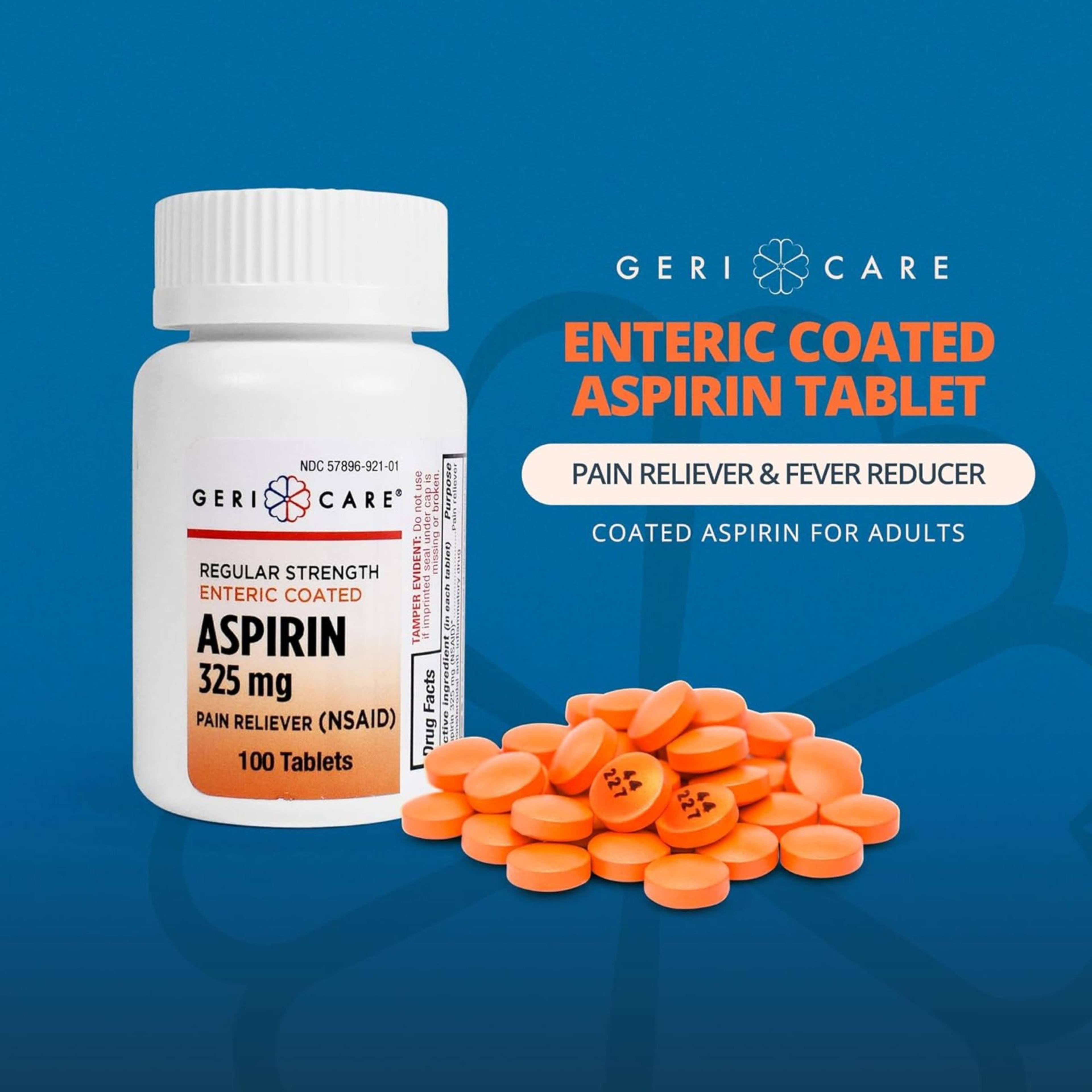 Geri-Care Aspirin; Bottle of 100
