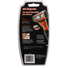 Goodsense M5 Magnum Disposable Razor 3 Ct - Case of 36