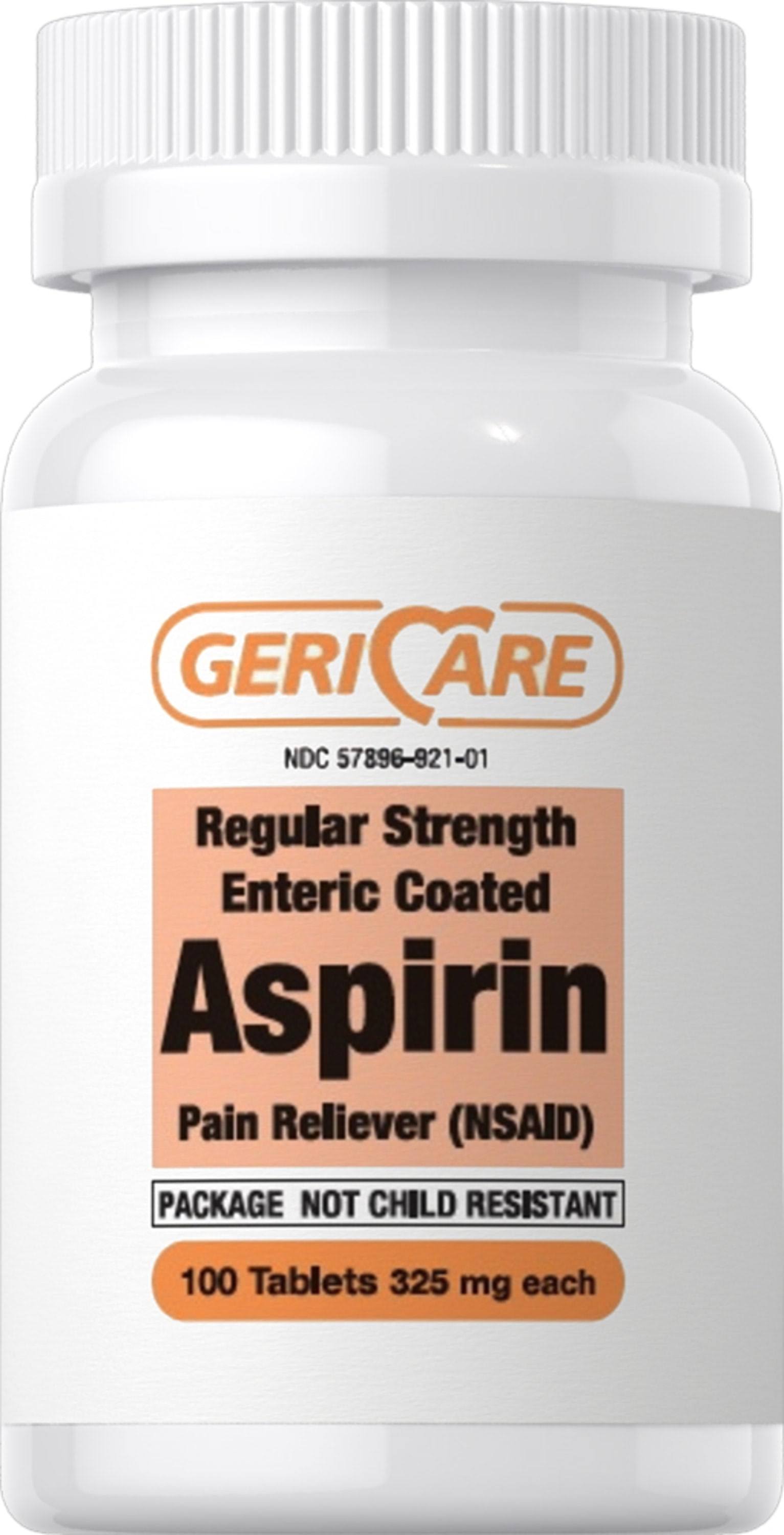 Geri-Care Aspirin; Bottle of 100