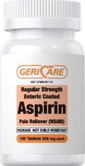 Geri-Care Aspirin; Bottle of 100