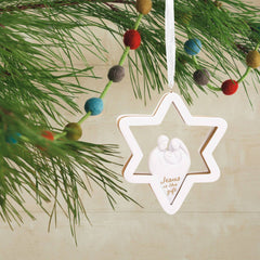 Dayspring Jesus Is The Gift Star Hallmark Ornament
