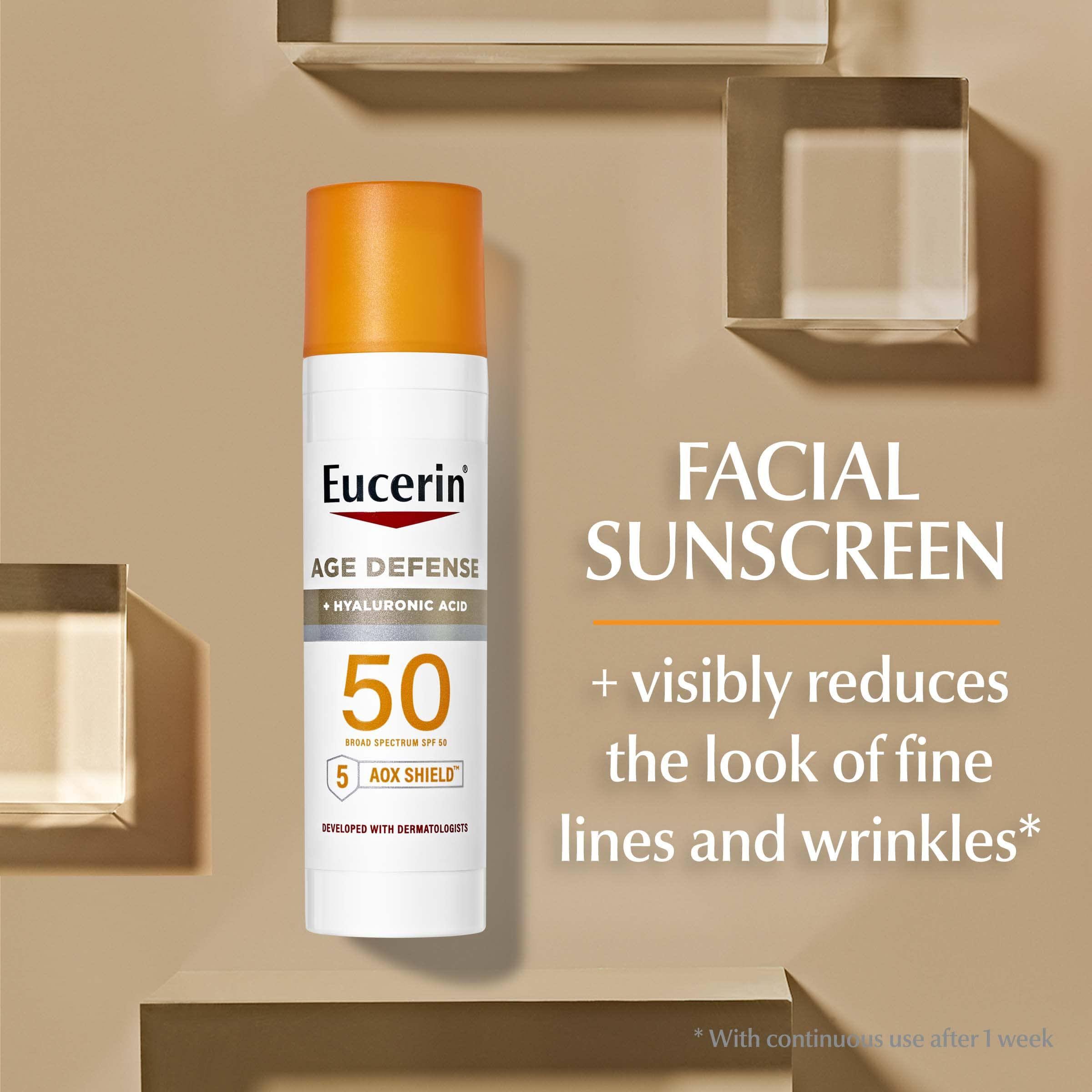 Eucerin Age Defense Face Sunscreen Lotion - SPF 50 - 2.5 fl oz