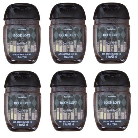 Book Loft 6-Pack Hand Gel Sanitizers by Bath + Body Works/White Barn