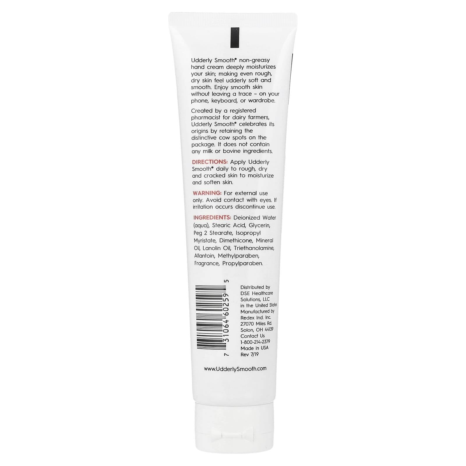 Udderly Smooth Cream - 4 oz