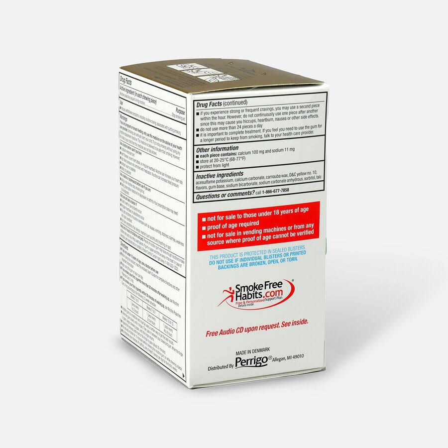 Good Sense Mint Nicotine Gum 4 Mg