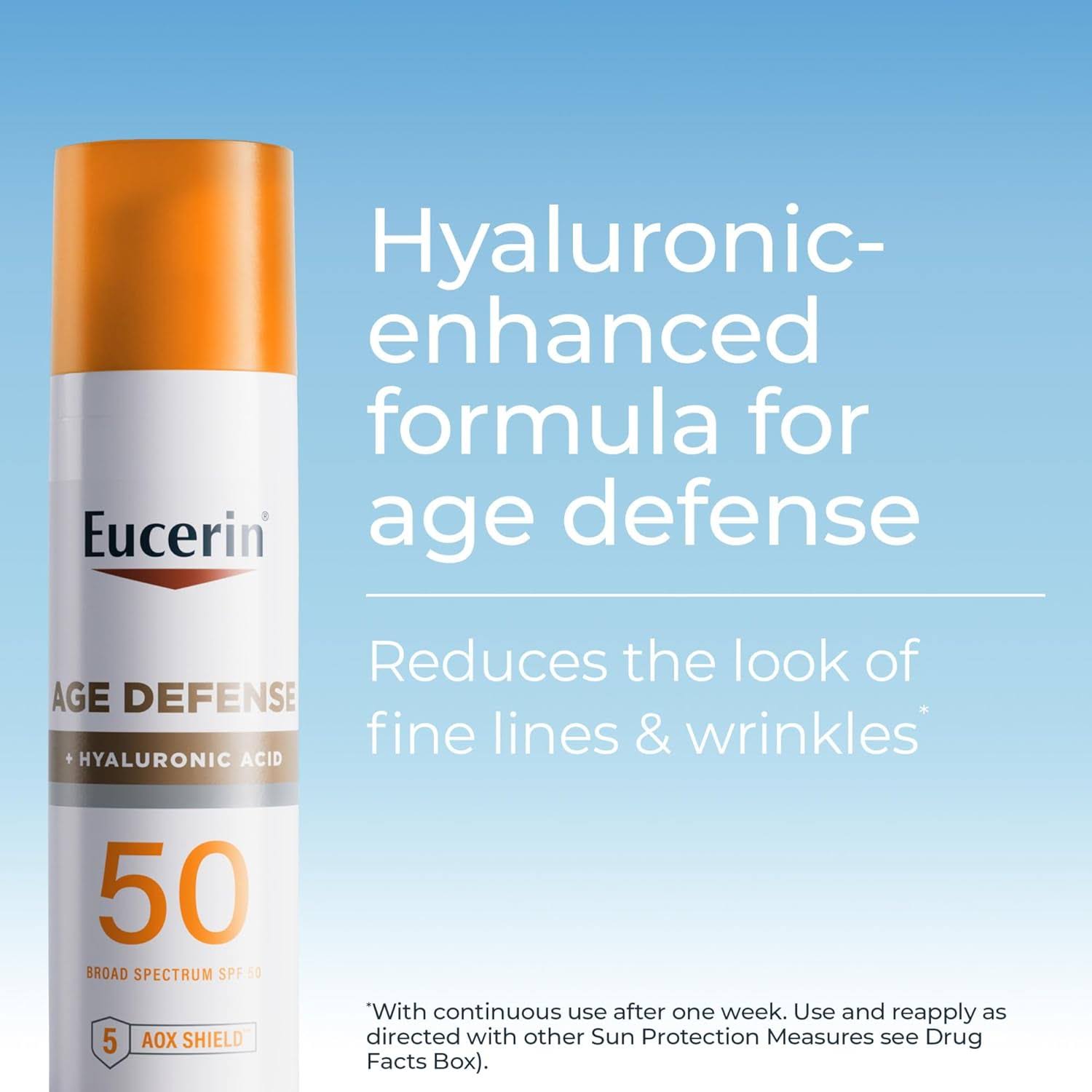 Eucerin Age Defense Face Sunscreen Lotion - SPF 50 - 2.5 fl oz