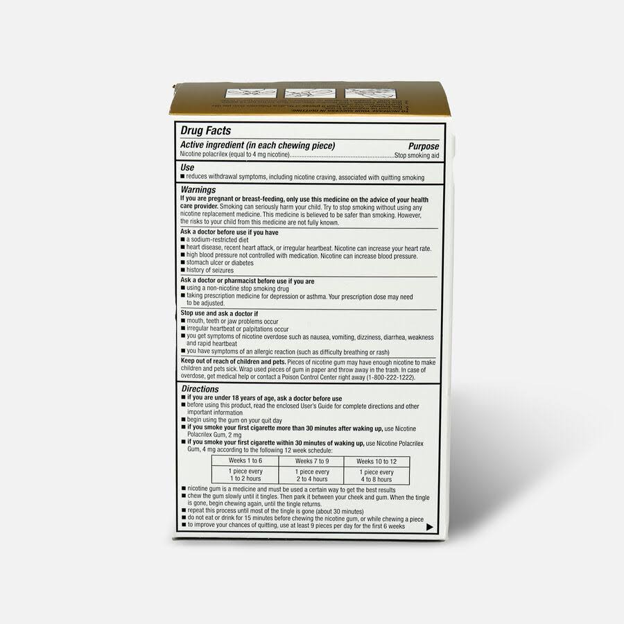 Good Sense Mint Nicotine Gum 4 Mg
