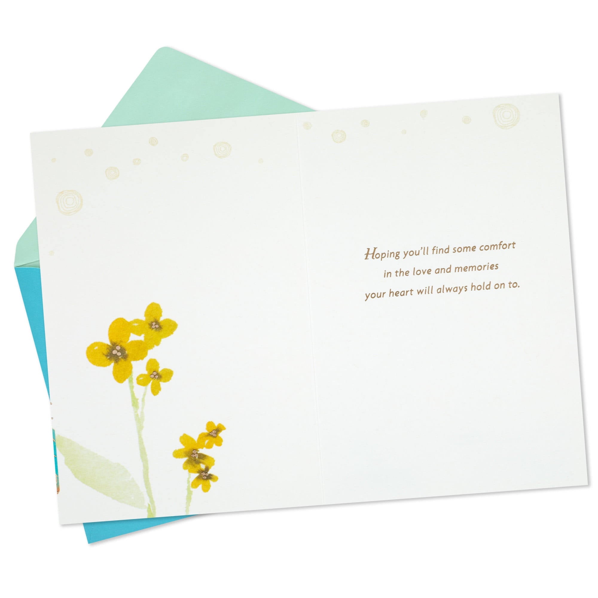 Hallmark Sympathy Card (Comfort in Love and Memories)