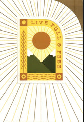Hallmark Birthday Card with Decal (Live Full and Free)