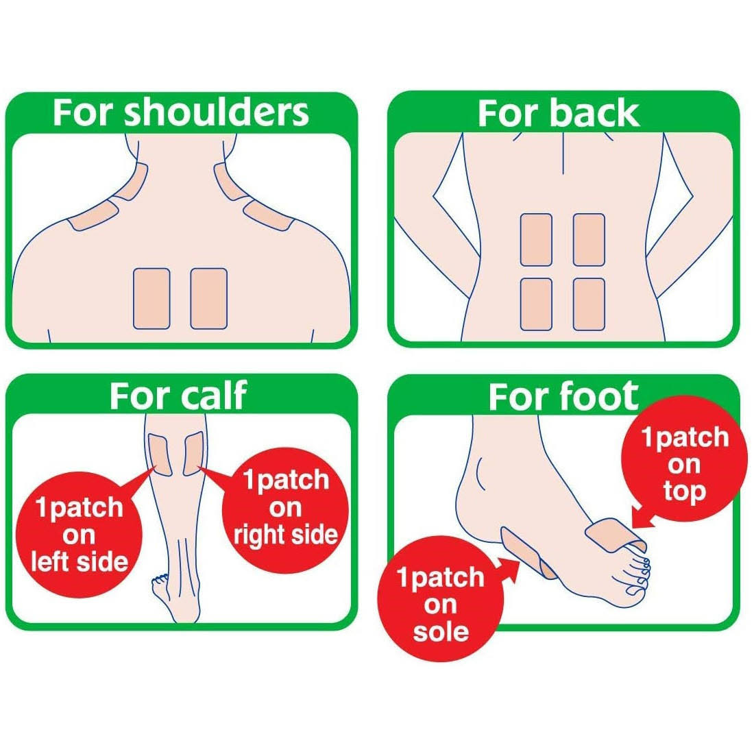 Salonpas Pain Relieving Patch - 60 Patches