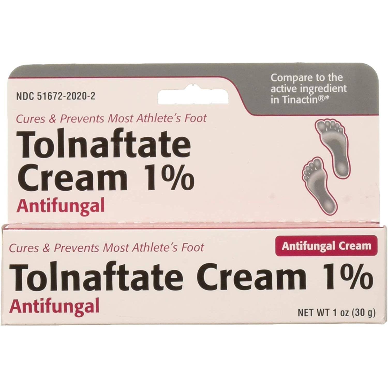 Tolnaftate, 1% Antifungal Cream - 0.50 Ounce