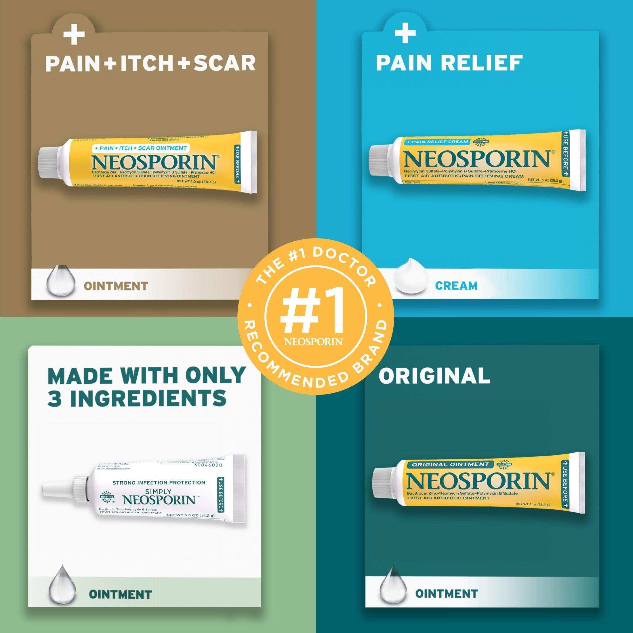 Neosporin + Pain Relief Cream, 1 Oz
