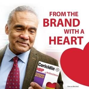 Coricidin HBP Cough & Cold 16 Tablets